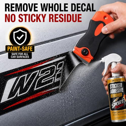 Adhesive Sticker Remover for Removing Car Decal, Window Tint, Glue Residue