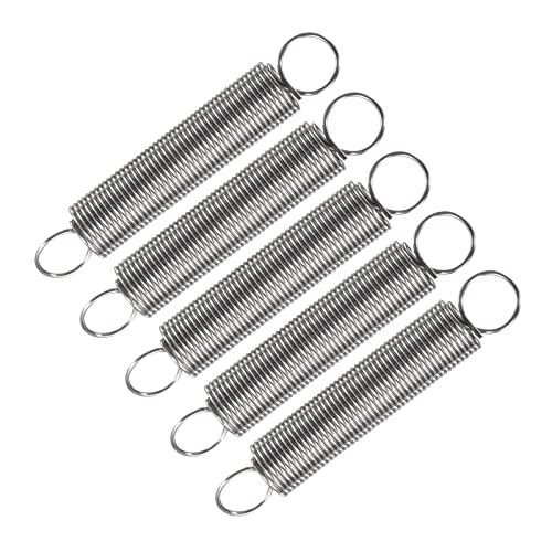 METALLIXITY Extension Spring (1x12x70mm/0.04"x0.48"x2.76") 5Pcs - size: 0.04"x0.48"x2.76"