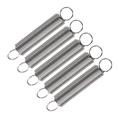 METALLIXITY Extension Spring (1x12x70mm/0.04"x0.48"x2.76") 5Pcs - size: 0.04"x0.48"x2.76"