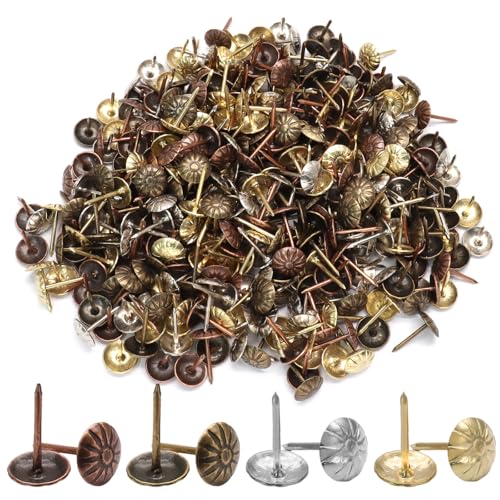 Upholstery Tacks Assortment Kit, 400PCS - color: Kit