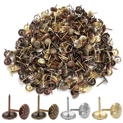 Upholstery Tacks Assortment Kit, 400PCS - color: Kit