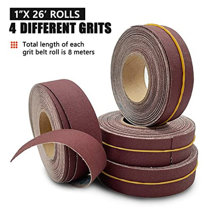 Emery Cloth Roll, 8 Meter - size: 4roll8m