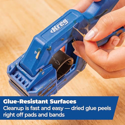 Kreg Edge Band Spring Clamp, Woodworking Clamp, Set of 4