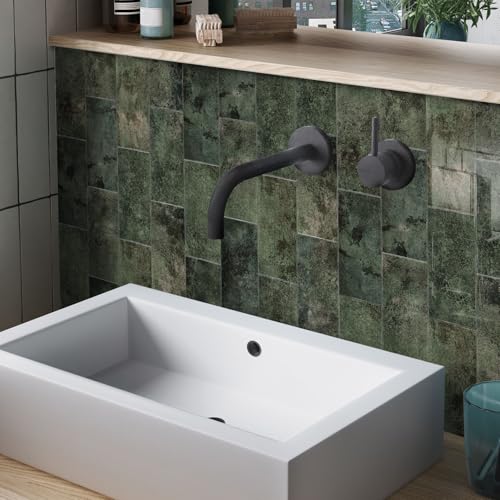 VICCI Peel and Stick Backsplash Tiles 64 Pack 8 * 4 Inch, Bathroom Kitchen Tiles, Self-Adhesive Waterproof Stickers - Home Renovation Must Have! - color: Sjm-257, size: 8x4IN*64PCS