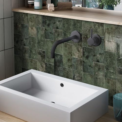 VICCI Peel and Stick Backsplash Tiles 64 Pack 8 * 4 Inch, Bathroom Kitchen Tiles, Self-Adhesive Waterproof Stickers - Home Renovation Must Have! - color: Sjm-257, size: 8x4IN*64PCS
