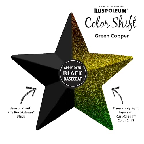 Rust-Oleum Color Shift Green Copper Spray Paint - color: Green Copper, size: 11 oz (Pack of 1)