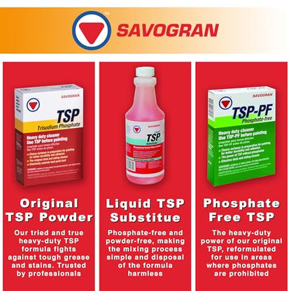 Savogran 10621 Trisodium Phosphate (TSP) 1LB (16oz) - size: 16 Ounce (Pack of 1)