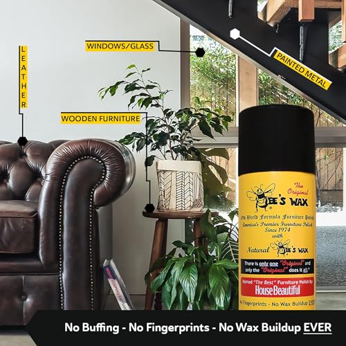 The Original BEE'S WAX Old World Formula Furniture Polish - 4 Pack