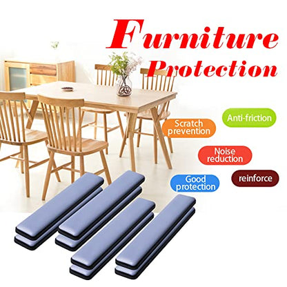 Furniture Sliders Pad，Appliance Sliders for Kitchen Appliances, Kitchen Appliance Sliders for Counter，Self Adhesive Small Appliance Slider （8,Rectangle 15 * 75mm，3/5 * 3in） - size: rectangle15*75mm