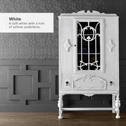 KILZ Chalk Style Paint, Interior, Ultra Flat, White, 1 Quart - color: White