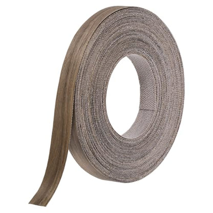 uxcell 0.75" x49 ft Wood Grain Repair Tape, Pre-Glued Iron on, Black Walnut - color: Black Walnut, size: 0.75" x 49 ft