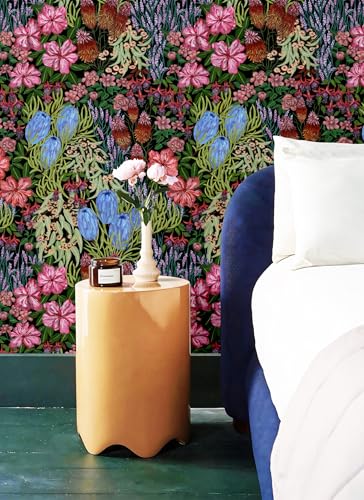 Peel and Stick Wallpaper, Green Contact Paper for Cabinets/Kitchen/Bathroom - size: 17.3" x 393.7"