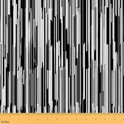Feelyou Stripes Upholstery - color: Multi 15, size: 1 Yard