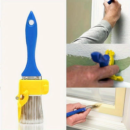 Angled Paint Brush for Cutting in, Detail Trim and Edging Brush for Latex & Acrylic Paint, Professional Small Painting Brush for Corners, Walls, and Cabinets