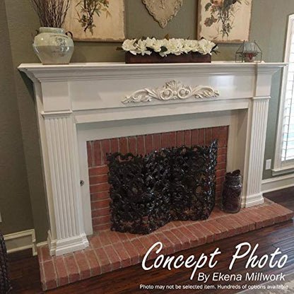 Ekena Millwork ROS02X02GLMA Galveston Star Rosette, 2 3/4"W x 2 3/4"H x 1/2"P, Maple - color: Beige, size: 2 3/4"W x 2 3/4"H x 1/2"P