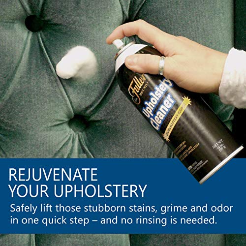 Fuller Brush Upholstery Cleaner – Foaming Multi-Surface Spray for Fabric, Carpet, Vinyl & Car Seats – Removes Stains & Odors Without Residue – Restores & Refreshes – 22 oz (Pack of 1) - size: 14 Ounce (Pack of 1)