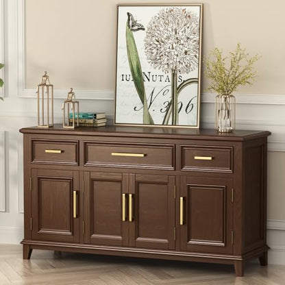 Brushed Gold Cabinet Pulls 3-3/4" Gold Cabinet Handles 10 Pack - color: Brushed Gold, size: 3-3/4 Inch (96 mm) Hole Centers