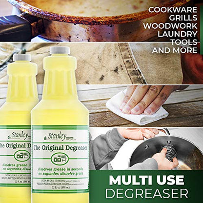 STANLEY HOME PRODUCTS Original Degreaser - Removes Stubborn Grease & Grime - Powerful Multipurpose Cleaning Solution for Home & Commercial Use (1 Pack) - size: 32 Fl Oz (Pack of 1)