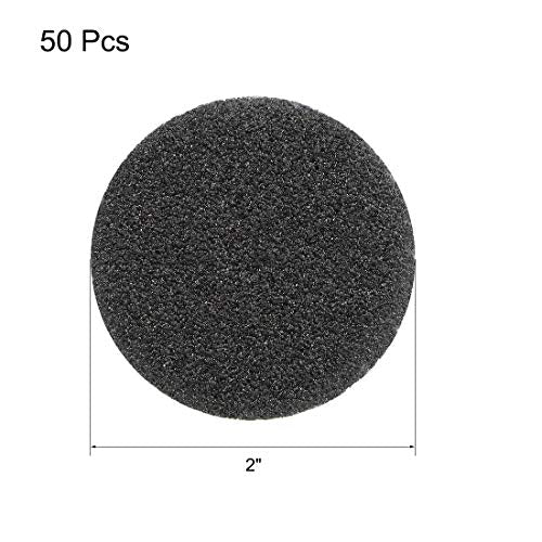 uxcell 2-Inch Hook and Loop Sanding Disc 60 Grit 50 Pcs - size: 60 Grit