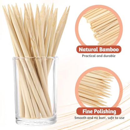30 Pack 5.5‘’ Wooden Stylus Scratch Art Sticks Wood Art Stylus Heavy Duty Wood Stylus Sticks Wooden Art Stylus Stick Wood Stylus Tools for Scratch Art Craft Projects(14cm)