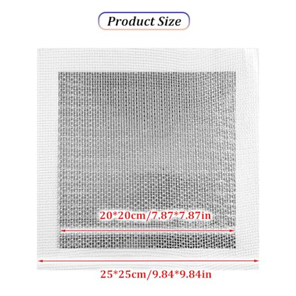 3 Pieces 7.87 Inch Wall Patch Repair, Drywall Repair Patch Self Adhesive Drywall Patch and Fiberglass Repair Kit, Heavy Duty Dry Wall Hole Repair Patch for Drywall Plasterboard (20 * 20 cm) - size: 7.87inch*3