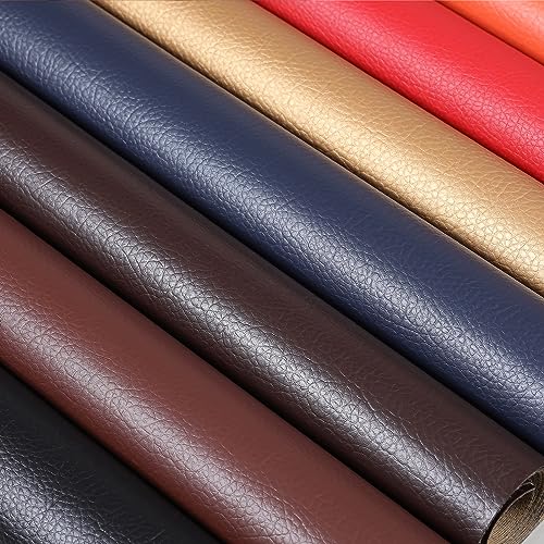 Marine Vinyl Upholstery Faux Leather Fabric, 2 Yards Gold - color: Gold, size: 2 Yards 55" x 72" (Pre-cut)