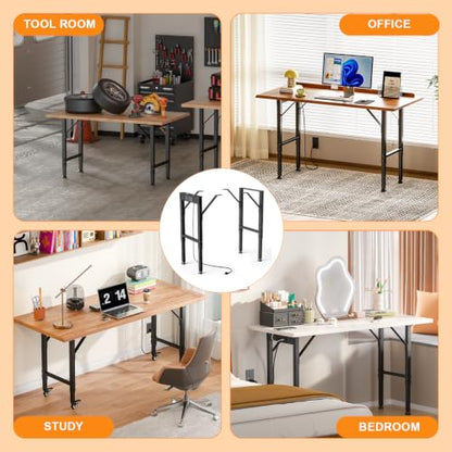 Heavy Duty Workbench Frame,Adjustable Height Metal Standing Desk Table Legs