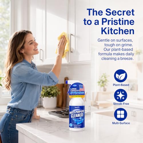 Cabinet Cleaner for White Cabinets - Kitchen Cabinet Cleaner 500ml