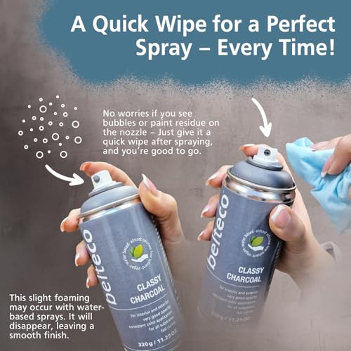 Baby Blue Spray Paint | Water-based Light Blue Spray Paint - color: Baby Blue Water, size: 11.29 Ounce (Pack of 1)