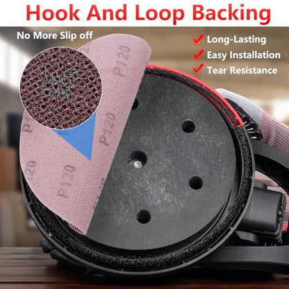 25 Pcs 9 Inch Mesh Sanding Disc Assortment for Drywall Sander - style: 9 Inch
