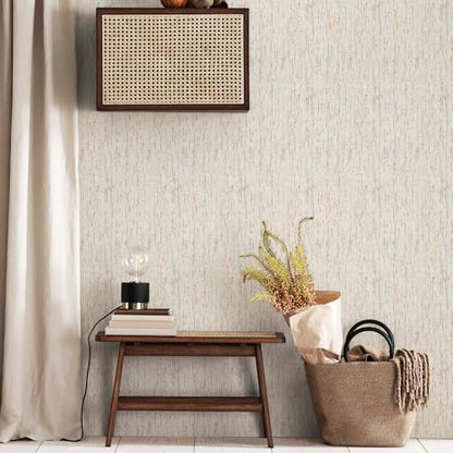 JiffDiff Woven Wallpaper Peel and Stick 17.3" x 120" Colorful Paint Grasscloth Contact Paper Textured Waterproof Self Adhesive Stick on Wallpaper(14.4 sq. ft Gray) - color: Gray, size: 17.3" x 120"