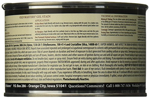 Old Masters 80608 Gel Stain Pint, Early American