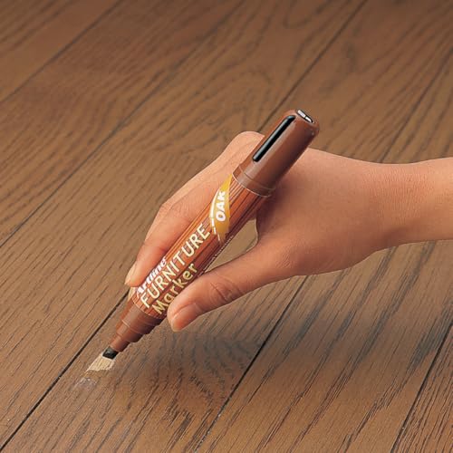 Artline Furniture Touch-Up Markers, Assorted Wood Tones, 2.0-5.0mm, 4 Pack