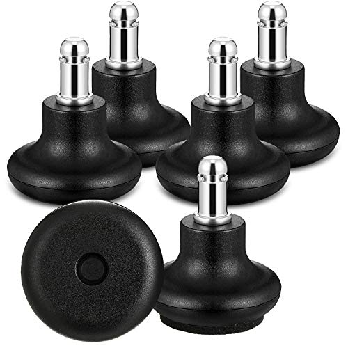 Outus 5 Pieces Bell Glides Replacement Office Chair Wheels Stopper