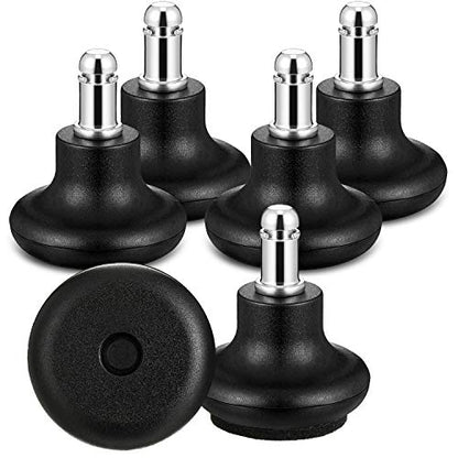 Outus 5 Pieces Bell Glides Replacement Office Chair Wheels Stopper