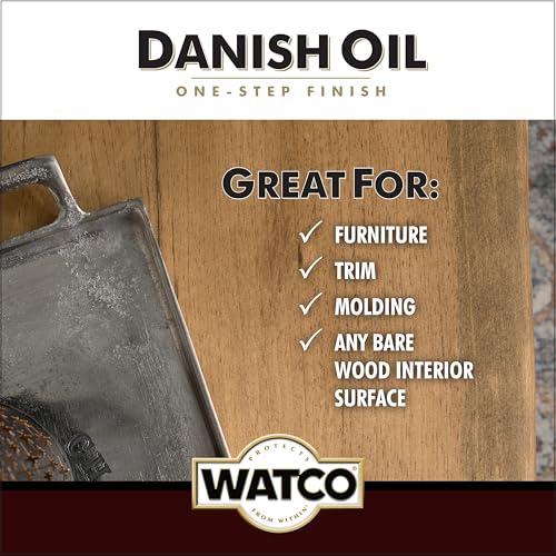 Watco Dark Walnut Danish Oil Wood Finish