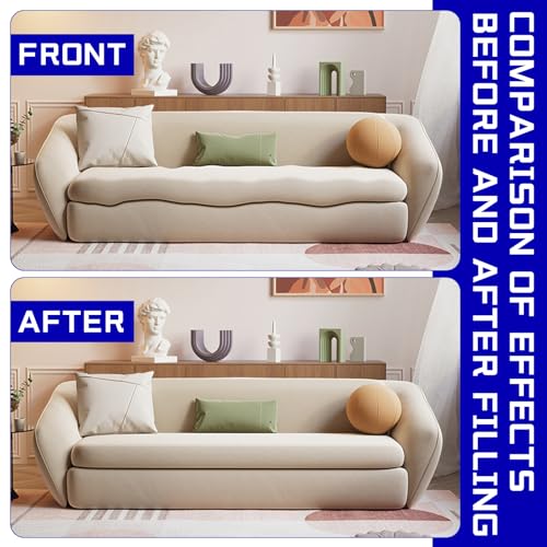 Upholstery Batting Dacron Polyester Cushion Wrap, 1/2 Inch Thick Batting for Foam Padding, Cushions and DIY Upholstery Projects - size: 48" Wide x 3 Yards