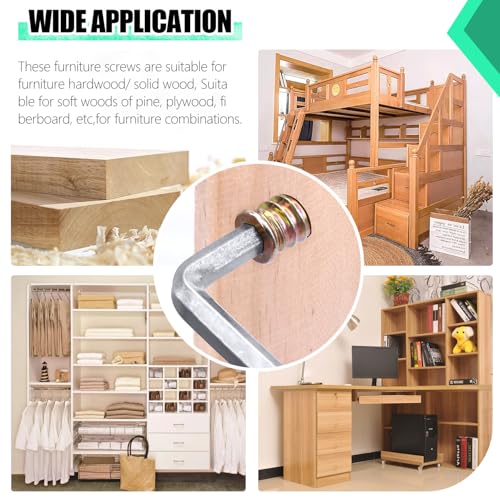 Twidec/32PCS 5/16"-18 Threaded Inserts for Wood Furniture Screw-in Nut Wood Inserts Bolt Assortment Kit with M8 Hex Wrench (5/16"-18 x20mm) - size: 5/16-18x20mm