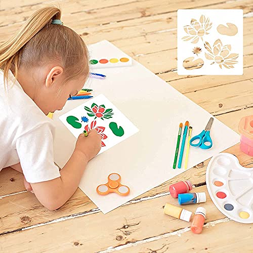 12 Pack Farmhouse Stencils Reusable for Painting on Wood Signs Wall Decor - style: Contemporary
