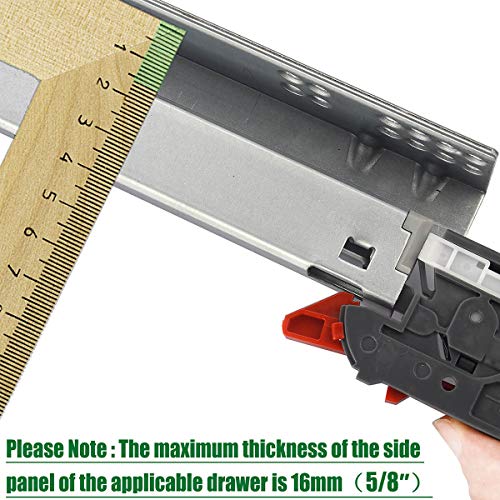 OCG Undermount Drawer Slides 15 inch (6 Pairs), Full Extension Soft Close Concealed Drawer Runners, Come with Mounting Screws and Brackets - size: 15 Inch