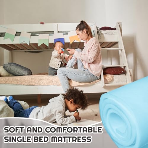 Amylove 1 Pack Upholstery Foam Sheet, 1/4" X 24" X 72",Blue - color: Blue, size: 1/4" X 24" X 72"