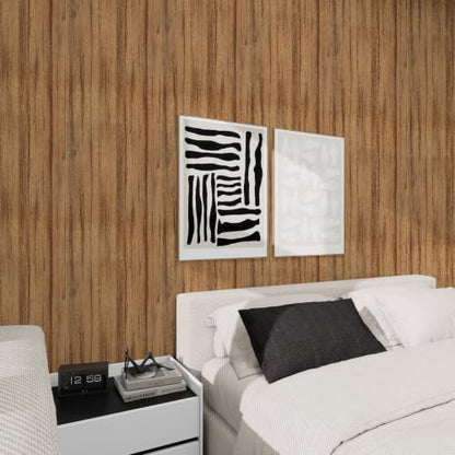 Natural Wood Texture Wallpaper 15.7"x118" - color: Wood Grain 7, size: 15.7" x 118"