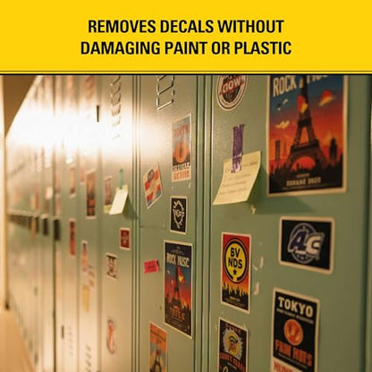 STANLEY T242 Label & Sticker Remover - Automotive-Grade Adhesive Cleaner - Safely Removes Adhesive Residue on Auto Surfaces - 5 oz - 2 Pack
