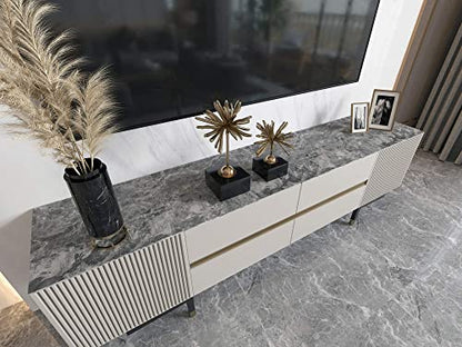 burgeliy Grey Marble Vinyl Wrap Protector Auto Modification Wallpaper 15.8"x356" Classic Style, Waterproof, Heat-Resistant,3D Thickened Peel and Stick, Countertops, Cabinets, Self Adhesive Tint Film - size: 15.8"x356"