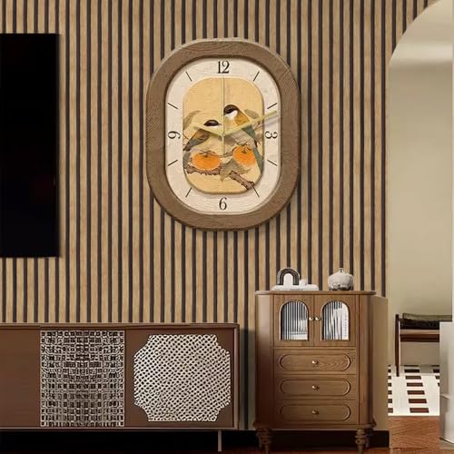 Abyssaly Brown Wood Slat Wall Panel Peel and Stick Wallpaper - color: Yellowish Brown, size: 17.7" x 393.7"