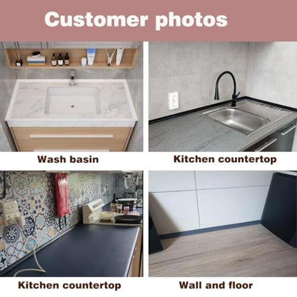 Water Dam Silicone Waterproof Barrier Bathroom and Kitchen Water Strip Coving Edging Strip（White-3.3m） - color: White, size: 0.59in*0.89in*10.8ft