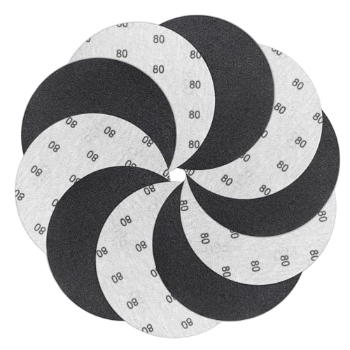 VIBRATITE 80 Grit 5 Inch Hook & Loop Sanding Discs, 70PCS - size: 5 Inch (80 Grit)