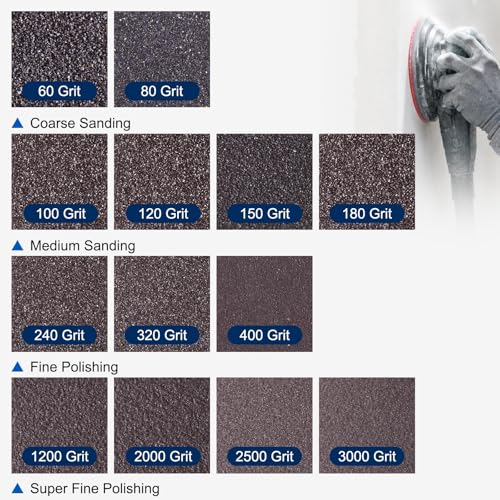 18Pcs 120Grit Sanding Sponges, 4x2.8In Hook & Loop Black - size: 120 Grit