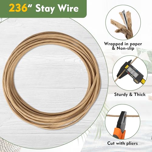 25" Couch Spring Repair Kit, 4Pack Upholstery Spring Seat Repair