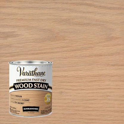 Varathane Premium Fast Dry Sunbleached Wood Stain - color: Sunbleached, size: 1 Quart (Pack of 1)